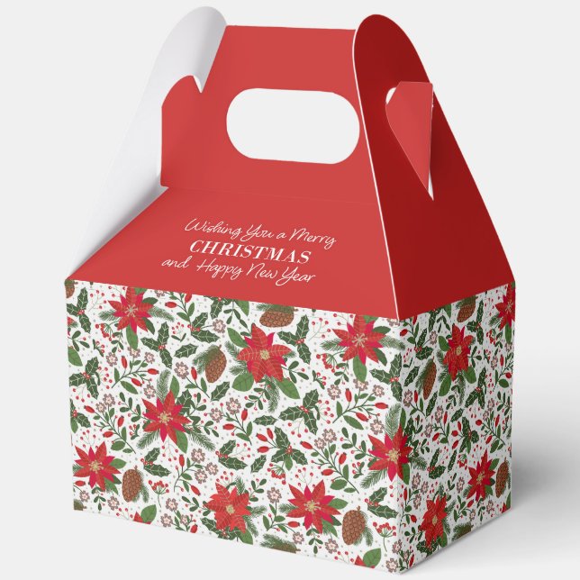 Ballotins Fleurs de Noël (Recto)