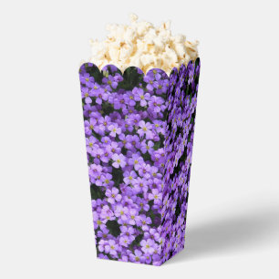 Ballotins Fleurs de violet Boîte à pop-corn