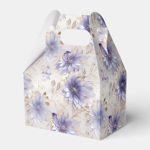 Ballotins Fleurs d'or blanc violet