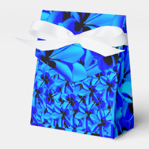 Ballotins Fleurs Frangipani Bleues,