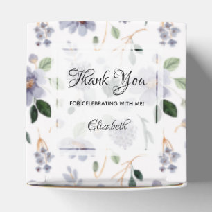 Ballotins Fleurs lavande pourpre à l'aquarelle