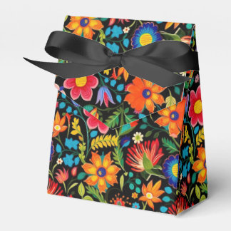 Ballotins Fleurs mexicaines de fiesta carrelées