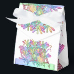 Ballotins Fleurs Pastel Mariage blanc<br><div class="desc">Style : Grand Ballotin de tente avec ruban 4" x 2" x 5" Ballotins sont aussi uniques que vos invités. Parfait pour les mariages, anniversaires, conférences et autres événements. Dimensions : 4"w x 2"l x 5"h Impression couleur complète sur carte stock de haute qualité Navires plats, un montage simple requis...</div>