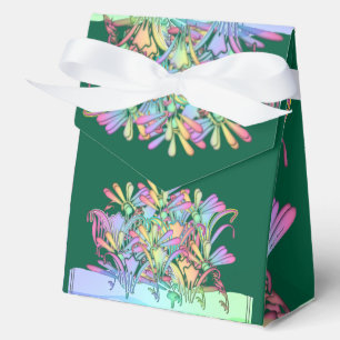 Ballotins Fleurs pastel vertes
