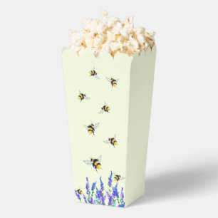 Ballotins Fleurs printanières et abeilles volantes Boîte à m