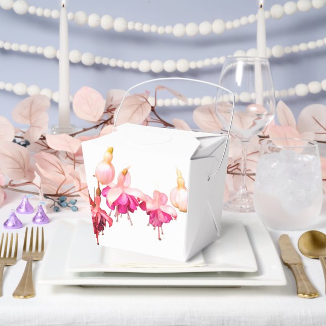 Ballotins Fleurs roses et crème (Mariage)