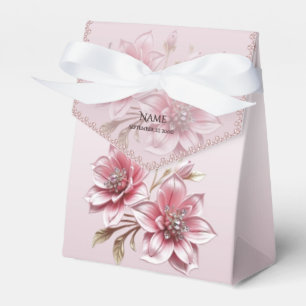 Ballotins Fleurs roses modernes Ballotin