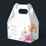 Ballotins Fleurs roses pêche jaune<br><div class="desc">Ajoutez une touche d'élégance à votre événement avec notre boîte de faveur Fleurs roses pêche jaune. Cette boîte de faveur magnifiquement conçue présente un délicat motif floral à l'aquarelle, mettant en valeur un mélange harmonieux de fleurs roses, pêche et jaunes. Idéal pour les mariages, les douches de mariée, les anniversaires...</div>