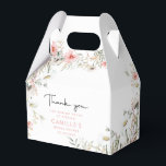 Ballotins Fleurs sauvages rustiques de pêche<br><div class="desc">Complétez votre douche nuptiale rustique avec notre "Rustic Peach Fleurs sauvages Ballotin". Ces boîtes, avec des fleurs sauvages de pêche et de sauge vert, sont parfaites pour tenir des faveurs de douche nuptiale. Customisez chaque détail pour correspondre à votre style unique, et utilisez-les comme décorations wedding showers et cadeaux d'hôtes...</div>