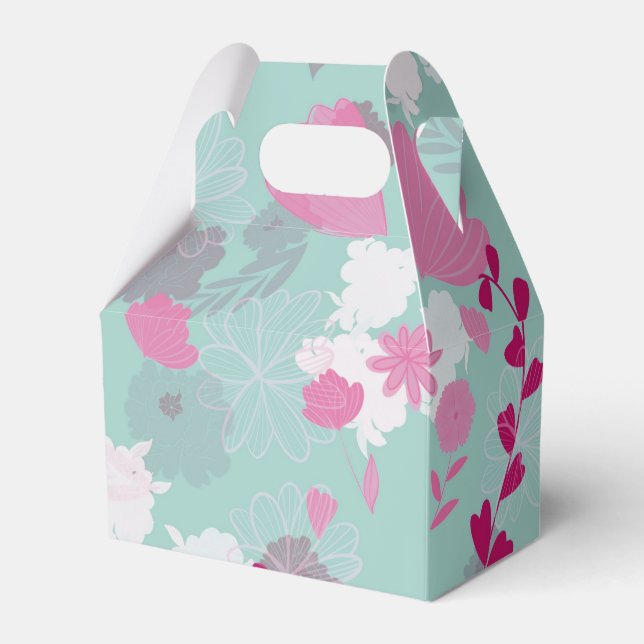 Ballotins fleurs vertes (Verso)
