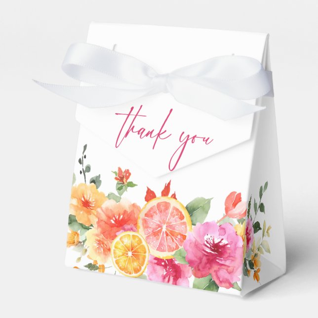 Ballotins Fleurs vives Festive Fête des mariées en agrumes t (Verso)