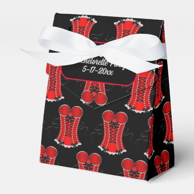 Ballotins Flirty Red Corset (Verso)