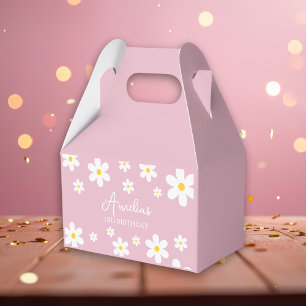 Ballotins Floral Daisy rose Ballotin d'anniversaire