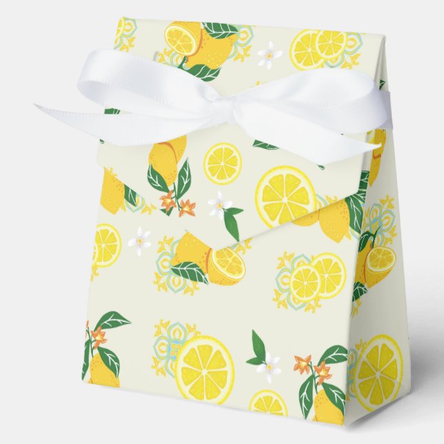 Ballotins Floral de citron (Recto)