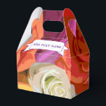 Ballotins Floral Design Custom<br><div class="desc">Design floral coloré. Ballotins personnalisés. Modifier le texte pour customiser. Décor de fête.</div>