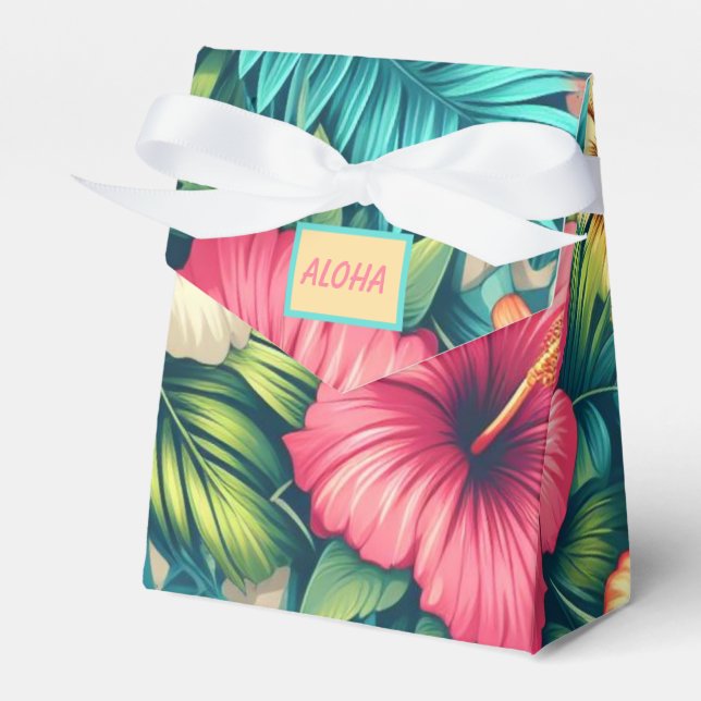 Ballotins Floral hawaïen/tropical (Verso)