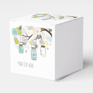 Ballotins Floral Mason Jars