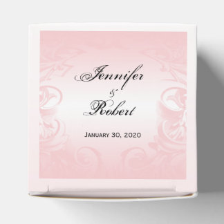 Ballotins Floral rose Vintage Ballotin de mariage