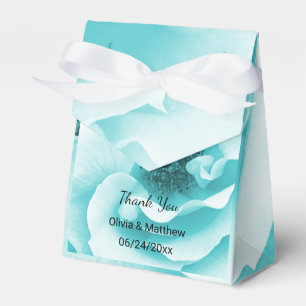 Ballotins Flore bleue et blanche Abstraite personnalisée