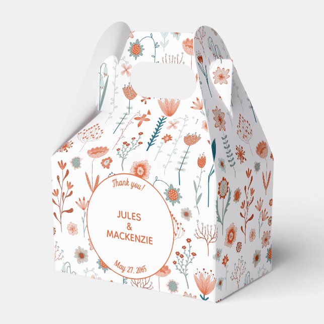 Ballotins Flore moderne simple (Verso)