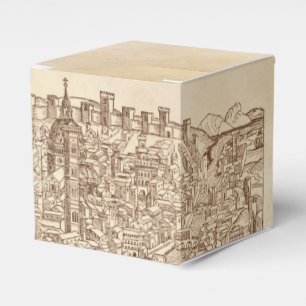 Ballotins Florence, gravure sur bois médiévale