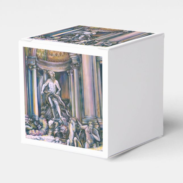 Ballotins Fontana Di Trevi, Roma, Italie (Verso)