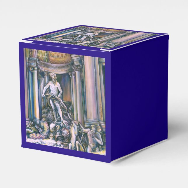 Ballotins Fontana Di Trevi, Roma, Italy (Verso)