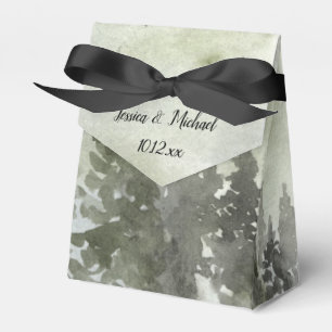 Ballotins Forêt de bois d'aquarelle