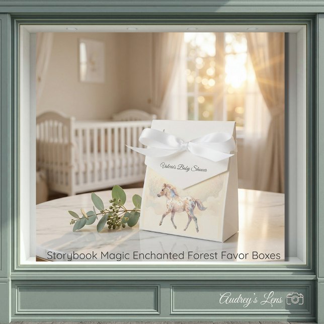 Ballotins Forêt Enchantée de Magie de Conte de Fées  (Storybook Magic Enchanted Forest Favor Boxes)