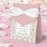 Ballotins Forever Begins Today<br><div class="desc">Forever Begins Today Favor Boxes feature a romantic floral design,  perfect for elegant weddings,  bridal showers,  and timeless celebration favors.</div>