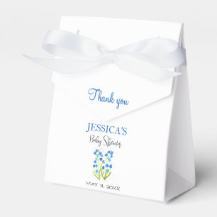 Ballotins Forger moi pas Fleurs Baby shower fille