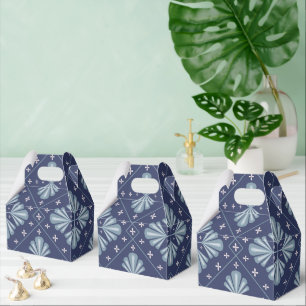 Ballotins Formes géométriques bleues à motif