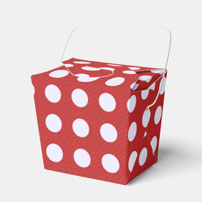 Ballotins Fractales blanches pois rouges Fond fractales (Verso)