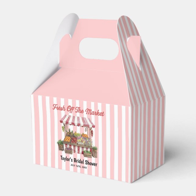 Ballotins Frais Sorti du Marché Baby Shower  (Verso)