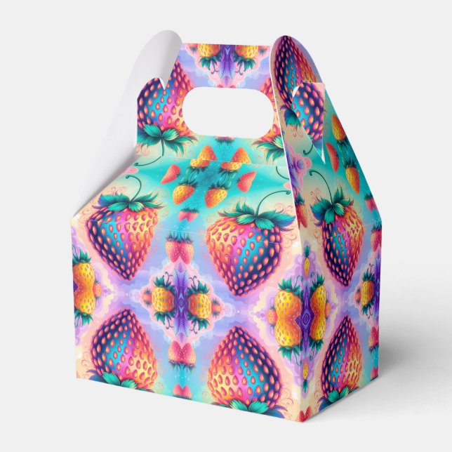 Ballotins Fraise colorée (Verso)