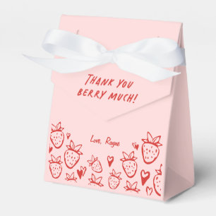 Ballotins Fraise Whimsical Coquette Filles Anniversaire