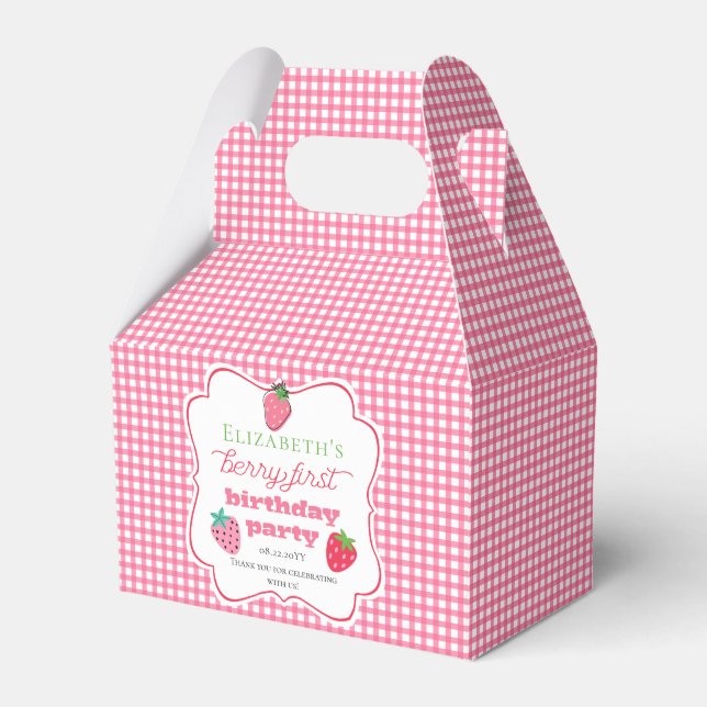 Ballotins Fraises Fille Berry Premier anniversaire Fav (Verso)