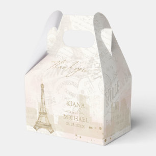 Ballotins Français Romance Mariage Merci V2 Blush ID870