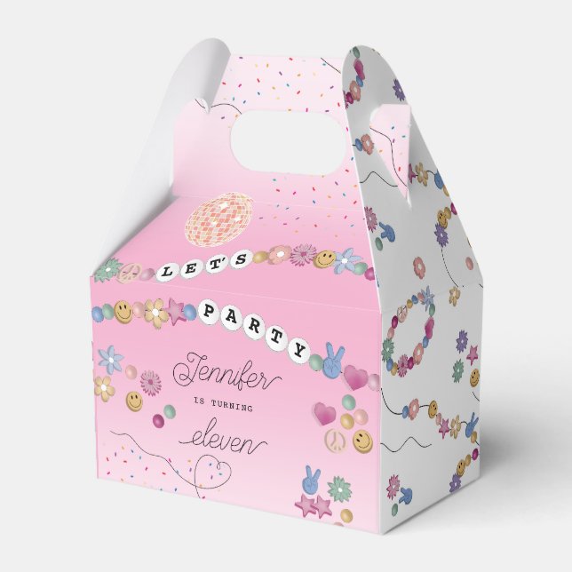 Ballotins Friendship Bracelet Girl Jewelry Birthday Party (Verso)