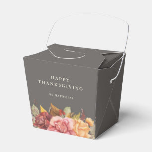 Ballotins Frontière florale de l'automne Thanksgiving