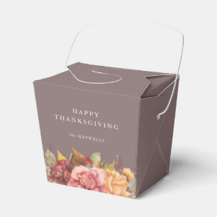 Ballotins Frontière florale de l'automne Thanksgiving