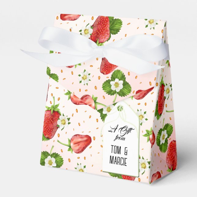 Ballotins Fruit de fraise (Verso)