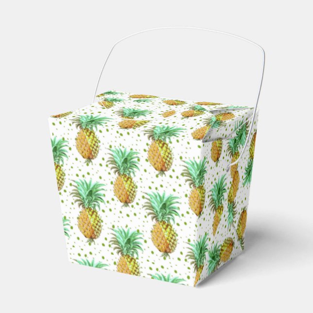Ballotins Fruit De Motif D'Ananas D'Été (Verso)