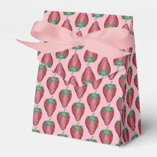 Ballotins Fruits de fraises rouges juteuses roses Imprimer