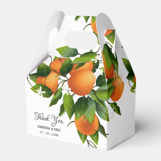 Ballotins Fruits d'Oranges modernes | MARIAGE (Verso)