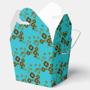 Ballotins FS Style 1-Aqua-Gold-PARTY BOXES, sortez