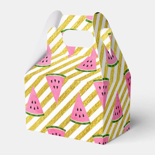 Ballotins Fun and Cute Summer Watermelon fête d'anniversaire (Arrière)