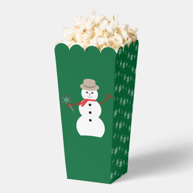 Ballotins Fun and Fancy Christmas Snowman Détective Popcorn (Sauté)