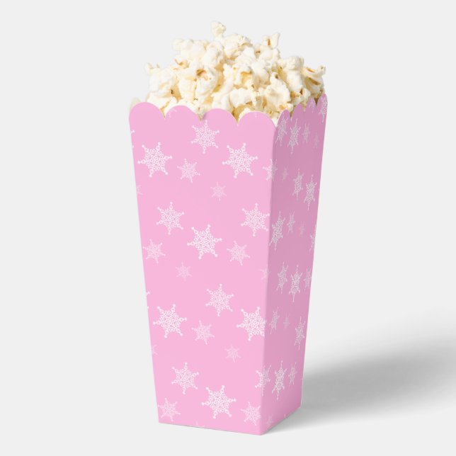 Ballotins Fun and Fun Pink Snowflakes Popcorn (Sauté)