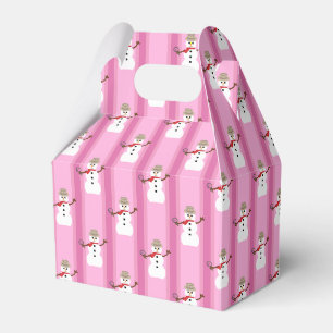 Ballotins Fun et Fancy Pink Snowman Inspecteur